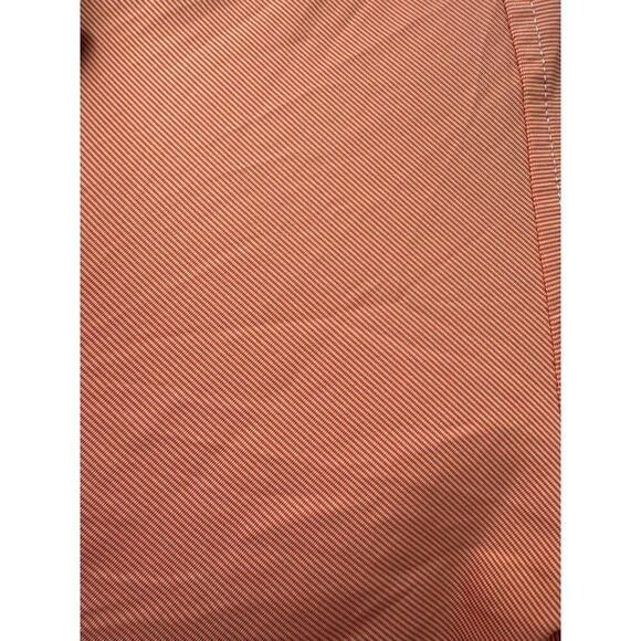 FootJoy Men's Orange Striped Golf Polo Size M Performance Shirt Golf & Casual - Picture 6 of 6